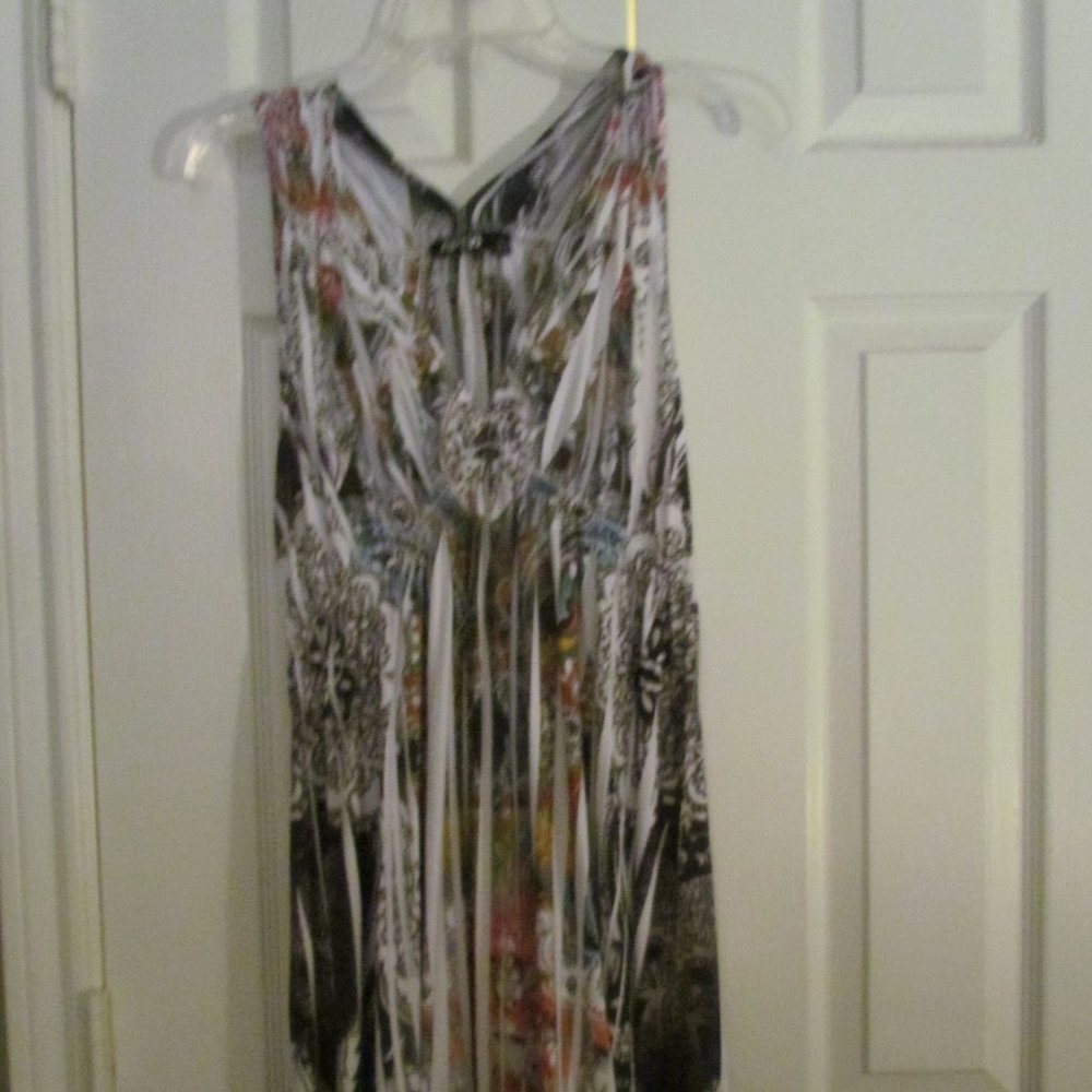 Summer Sleeveless Swing Dress